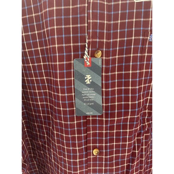 IZOD Mens Advantage Wrinkle Free Casual Button Up Long Sleeve Shirt - Size XXL - Picture 2 of 7